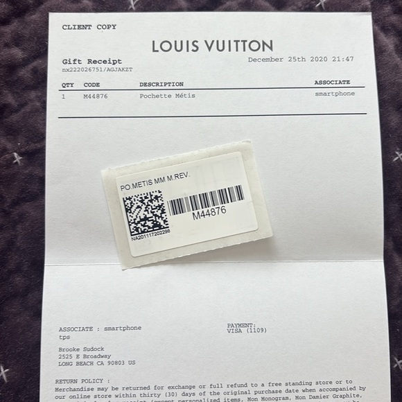 Rare!!! Louis Vuitton reverse pochette Métis crossbody - Picture 10 of 10